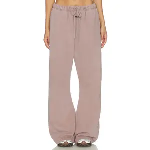 Fear of God ESSENTIALS Signature Classic Fit Flare Sweatpant in Faded Mauve