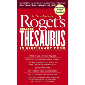 USED-New American Roget's College Thesaurus in Dictionary Form (Revised & Updated) by Morehead, Philip D. (Mass Market Paperback)