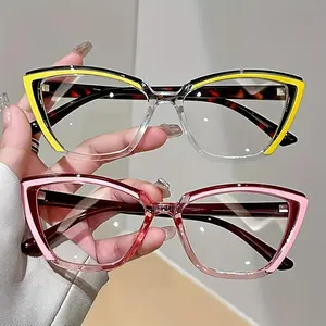 Vintage Cat Eye Frame Reading Glasses, Reading Eyeglasses, Elegant Design Reading Glasses for Women & Men, Fashion Eyewear Accessories for Daily Wear