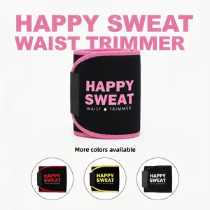 Waist Trainer Belt  Adjustable Waist Shaper Body Shaper for Men and Women Black Pink Strap Gym Stuff