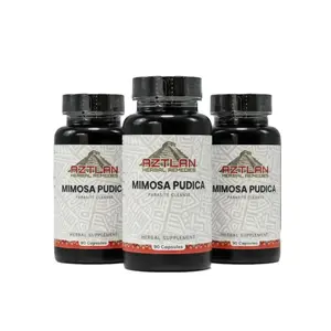 60 Days Mimosa Capsules Parasite Cleanse (3 Bottles) – Natural Intestinal & Digestive Support