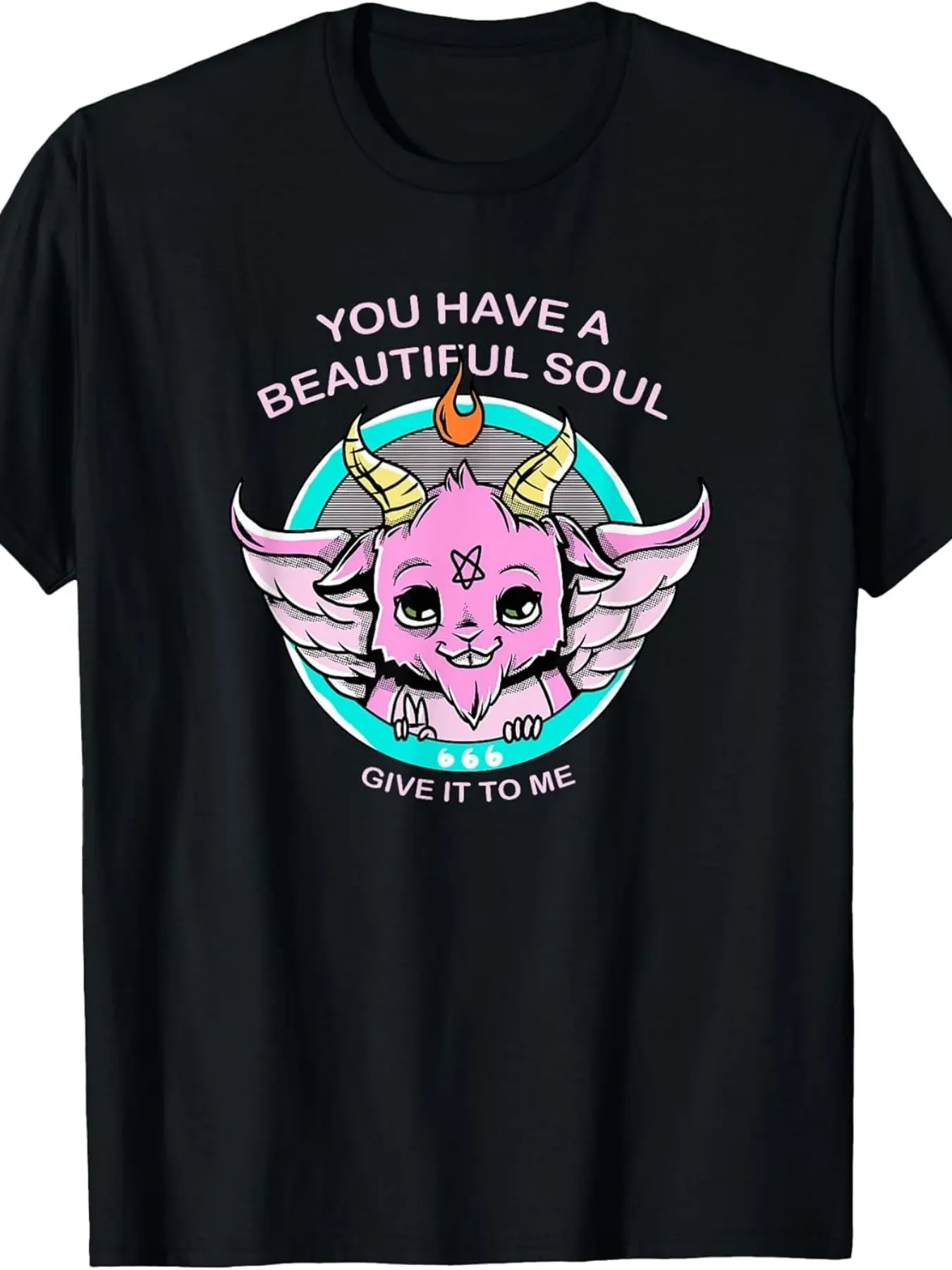 Funny Satanic Baphomet You Have a Beautiful Soul T