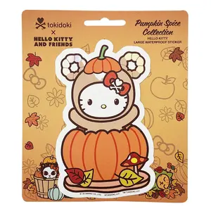 Hello Kitty x Tokidoki Large Sticker (Pumpkin Spice Harvest)
