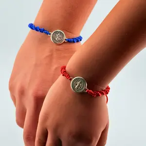 Saint Benedict Bracelet | Protection | Faith & Style | Various Colors | Adjustable | DNA Design | Protection against Temptation