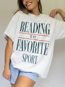 Vintage Reading is My Favorite Sport Shirt, Bookish Tee, Book Reader Gift, English Teacher Gift, Bookworm Tshirt, Librarian Shirt, Booklover