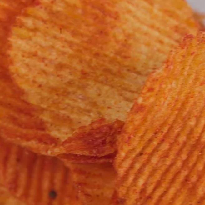 RUFFLES MEGA CRUNCH SALSA ROJA 50g Box w/5 bags Mexican Snacks