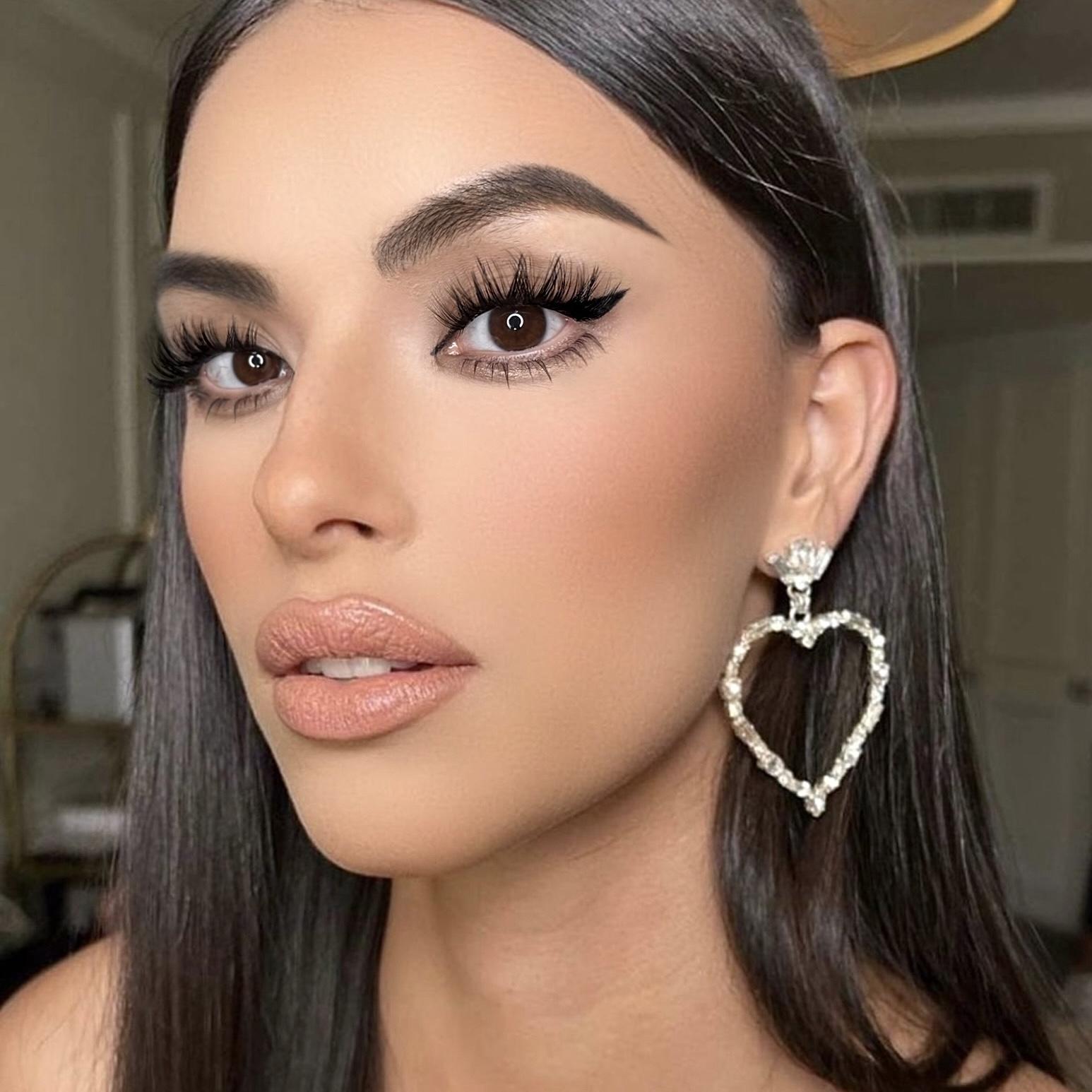 JVLBEAUTY【Serpent Muse】Euro-American Edgy Style False Eyelashes, D Curl, Voluminous, Asian-Inspired Look