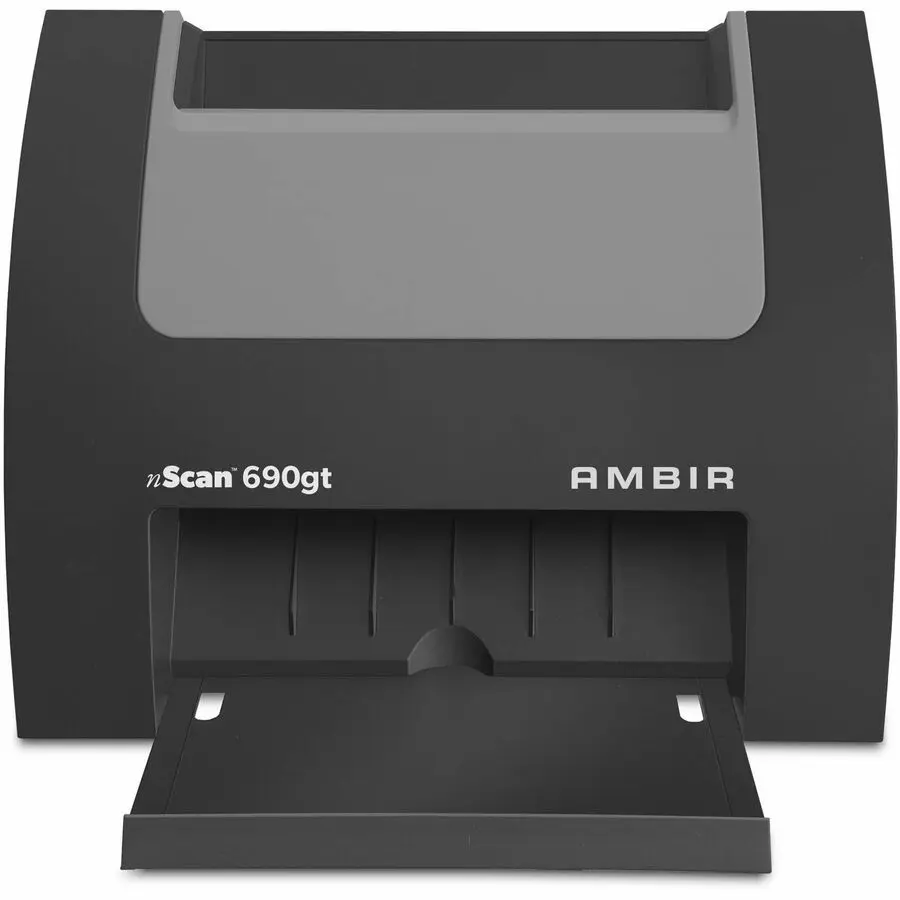 AMBIR nScan DS690GT-BCS Card Scanner 600 dpi Optical