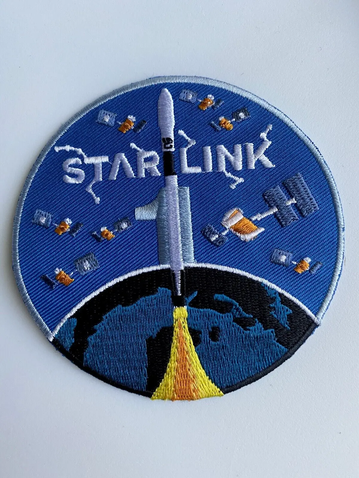 SpaceX ORIGINAL STARLINK 1 FALCON 9 MISSION PATCH 3.5