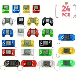 [Game Keychain] Mini Game Keychain | Video Game Party Favors for Kids, Kids Boys Birthday Supplies Gaming Party Favors Classroom Prizes