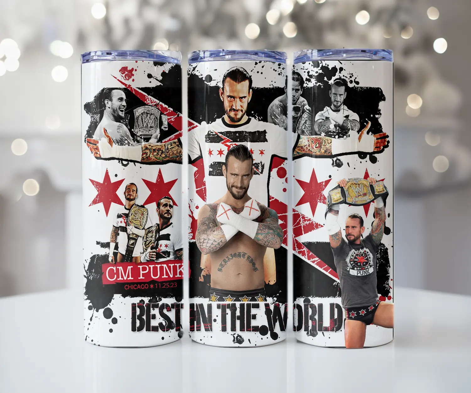 Tribute to CM Punk 20 oz Tumbler