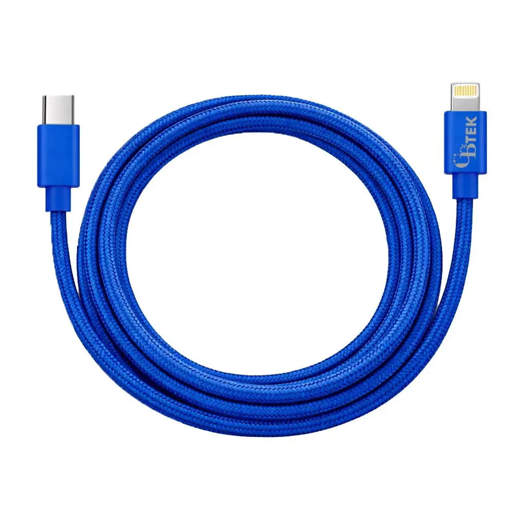 CBTEK MFi Lightning to Type-C Charging Cable – 6 ft Durable Cellphone