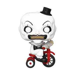 Funko - Terrifier- Art the Clown with Bike Vinyl Figure #1591