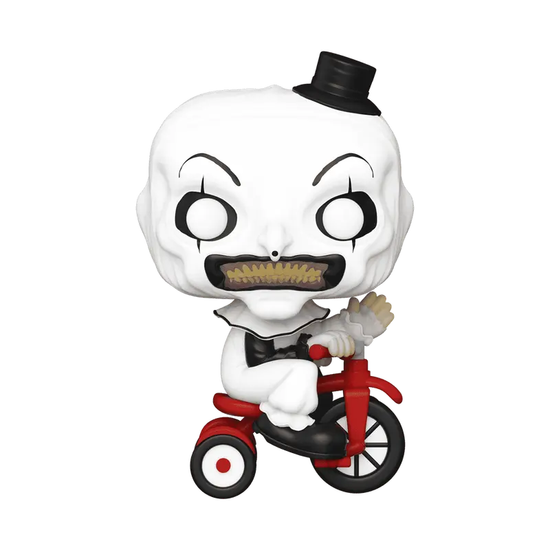 Funko - Terrifier- Art the Clown with Bike Vinyl Figure #1591
