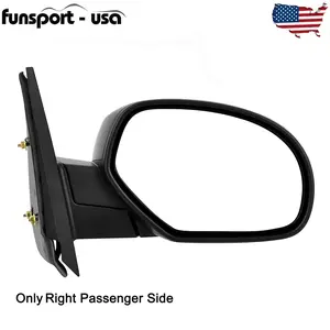【Springtok】YITAMOTOR Right/Left Passenger Side Mirror Compatible with 2007-2013 Silverado Sierra 1500, 2500, 3500, Avalanche Suburban Tahoe Yukon Car Accessories Automotive Replacement Auto Parts Pet-Friendly