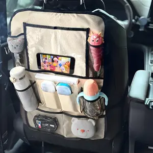 Car Storage Bag, Seat Back Organizer, Multifunctional /camouflage Hanging Bag, Stores Tablets, Snacks, Water Bottles, Toys, Car Interior Accessory