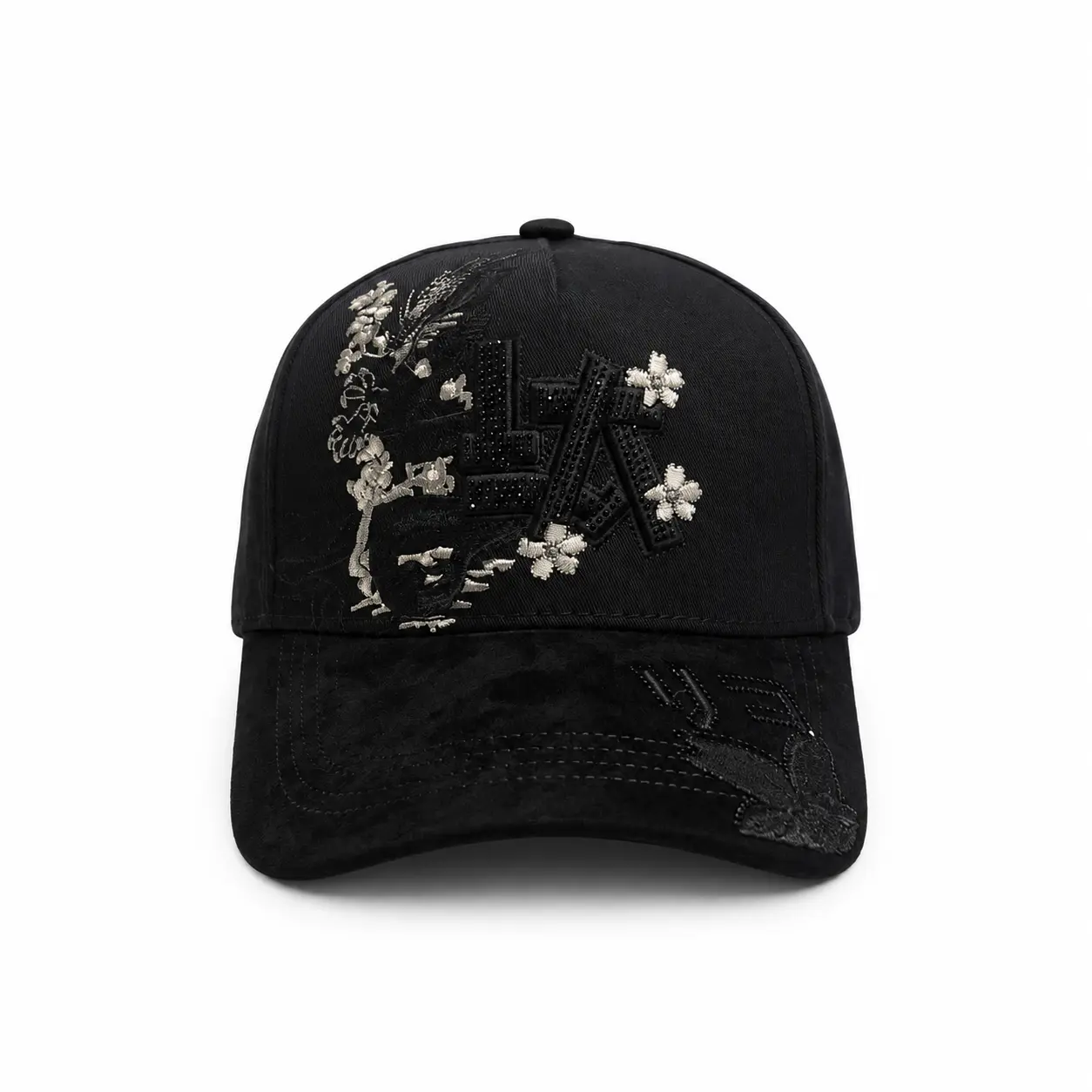 Rico Hats "LA Japan" - Black Snapback - Premium Streetwear Baseball Cap for Men & Women, Adjustable