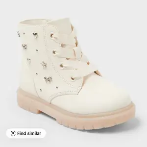 Toddler Amaya Lace-Up Combat Boots - Cat & Jack