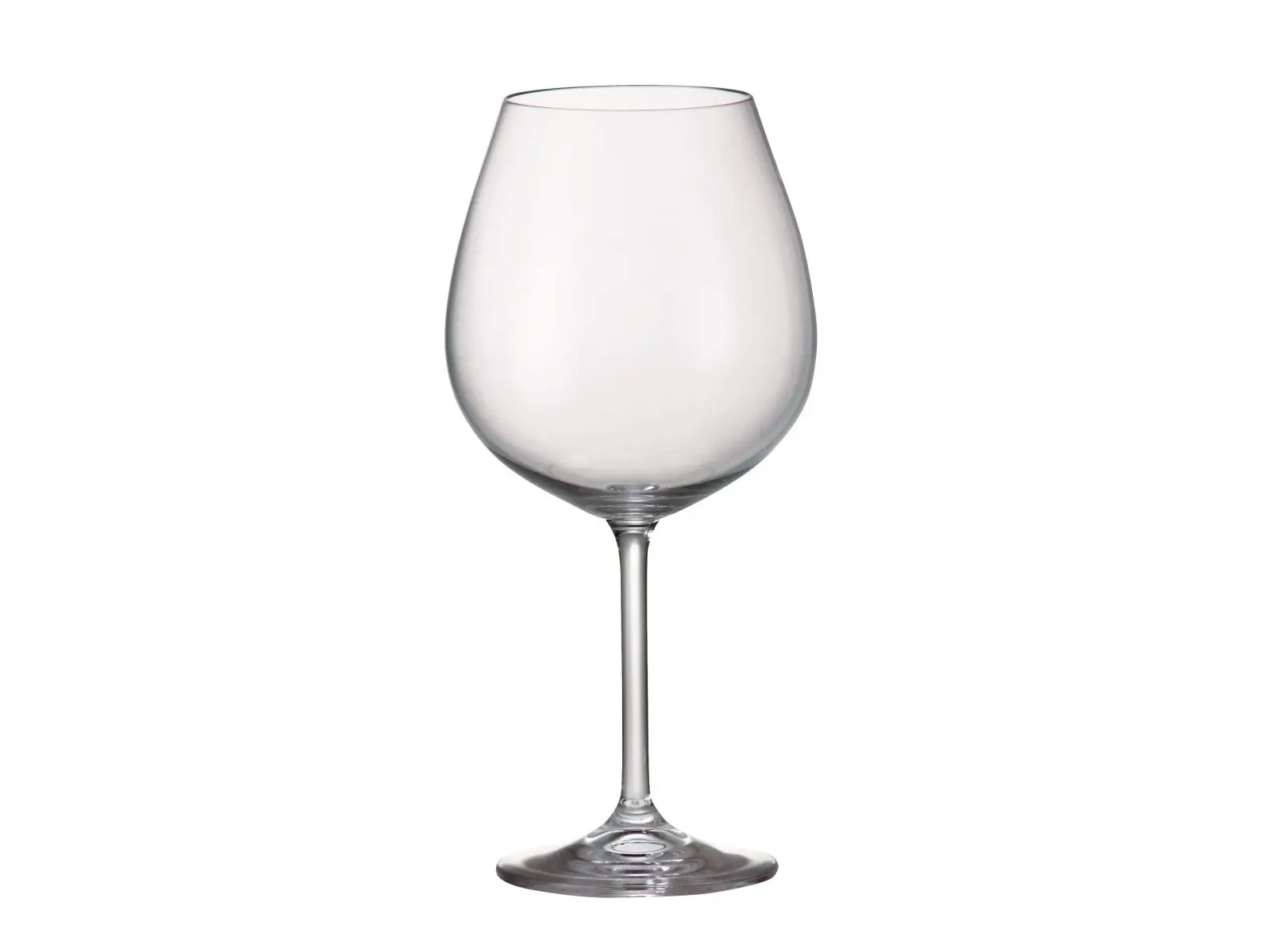 Red Vanilla Gastro Colibri Burgundy Wine Glass Set - 6 Pieces, 650ml (22oz), Model GAS00-650, Six Pieces