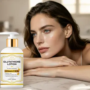 Summer Refreshing Glutathione Body Lotion, Brightening Skin Tone, Deep Hydration, Long-Lasting Moisture, 200ML Face & Body Cream