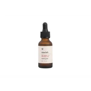 Nourish - Vitamin C & E With Ferulic Acid (30ml) Anti-aging, Brightening Antioxidant Facial Serum Skincare Repair vitamin c Serum with Antioxidants serum  for