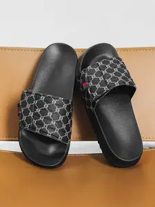Men's Fashion Sport Sandals Slipper, Slide, Anti-Slip Breathable PU Leather Eva Sole, Plain Design, Magic Tape Closure, Sizes 39-47, Ideal for Summer Outdoor Activities