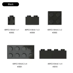 Classic Brick Bulk Lot 300 PCS