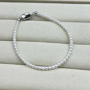 Baby sized freshwater pearl bracelet s925