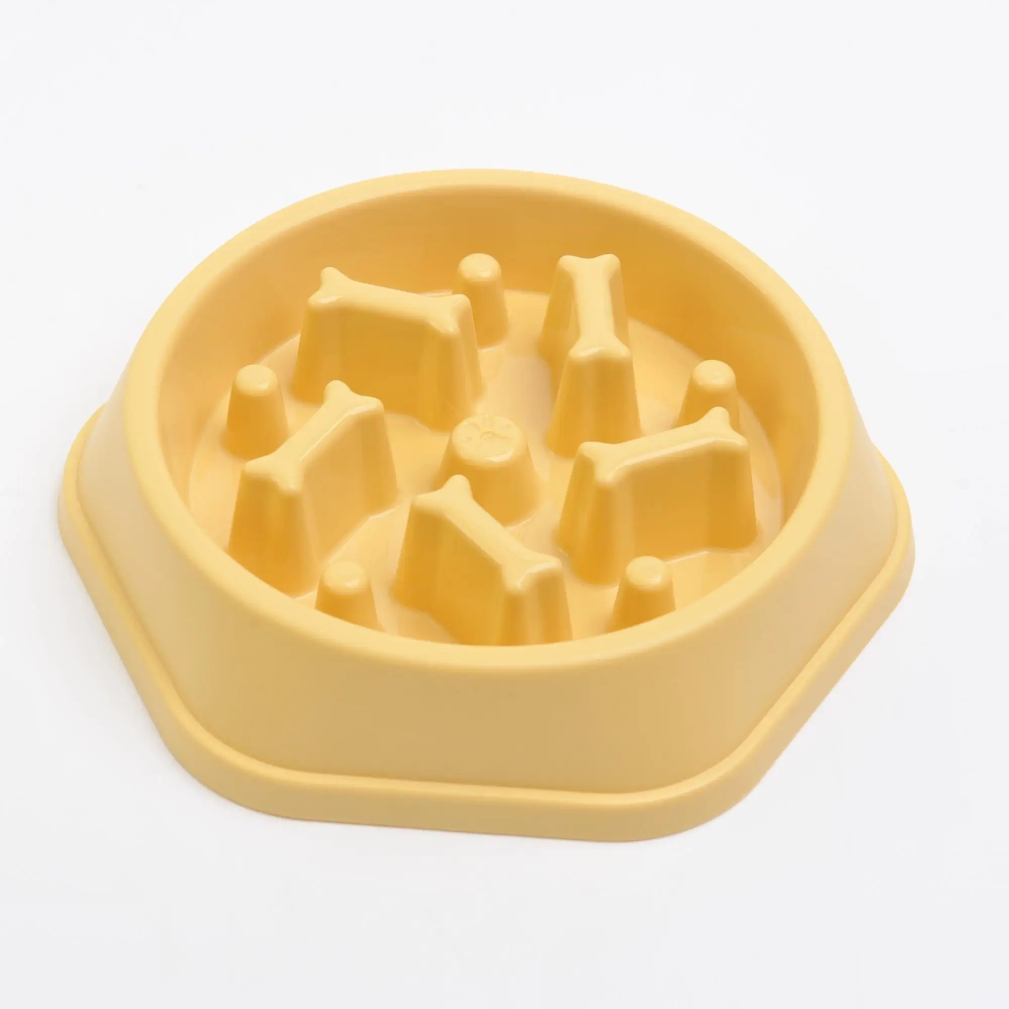 Slow Feeder Dog Bowl, 1 Count Pet Slow Feeding Bowl, Food Bowl for Dogs and Cats, Pets Slow Eating Bowl, Pet Food Dish, Pet Feeding Supplies