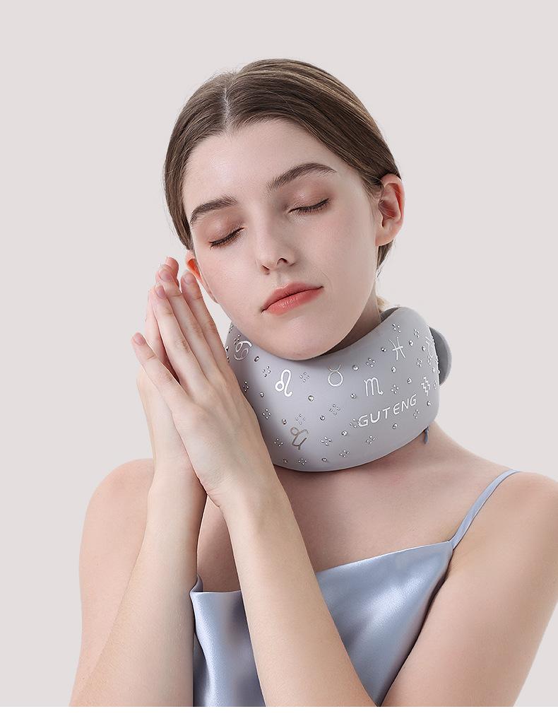 Neck Support Cervical Spine Correction Protection Forward Tilt Fixed Protection Neck Sets Office Anti-Bow Support Collar Maintenance Neck Tool Healthcare pillow