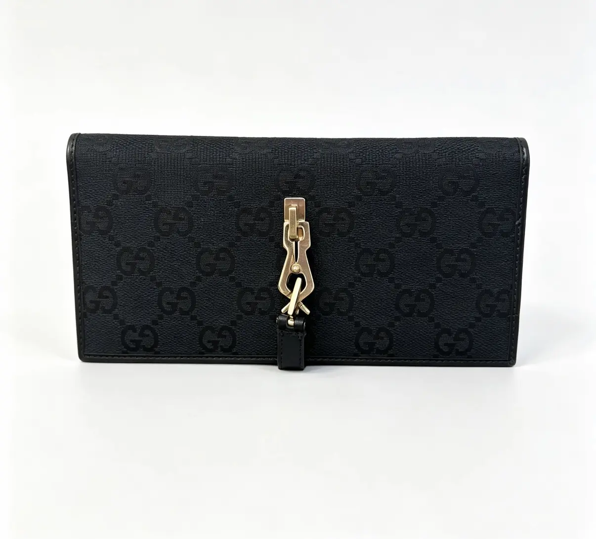 Pre-owned GUCCI GG Canvas Long Wallet