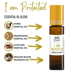 SOUL Manifesta I am PROTECTED Essential Oil Blend Aromatherapy Wellness Therapeutic natural focus
