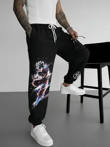 Unisex Heavyweight Pants, Comfortable Sweatpants for Men and Women, Stylish Skinny Jogger Pants with Drawstring Waist, High Quality Fitness & Casual Trousers, Sweat Pant Print