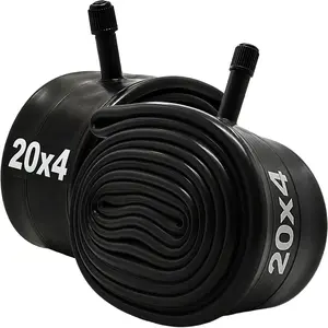 20 x 4 Inch E-Bike Fat Inner Tube Schrader Valve Heavy Duty Puncture Resistant Outstanding Airhold