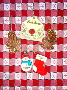 Custom Engraved Christmas Ornaments