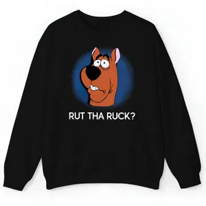 Sco0by Rut Tha Ruck Sweatshirt, Doo Shirt Fan Gifts Sc0oby Shirt, Cartoon Shirt Cotton Menswear
