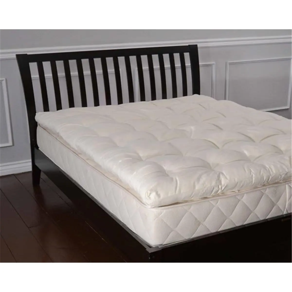 Naturally Sleeping  Light Weight Twin Extra Long Size Wool Topper - Mattress Only