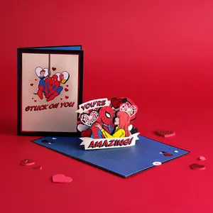 Marvel's Spider-Man Stuck on You Pop-Up Card