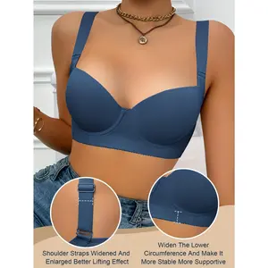Smooth Women's Push Up Bra |   Anti-Sagging Support for All Bust Types