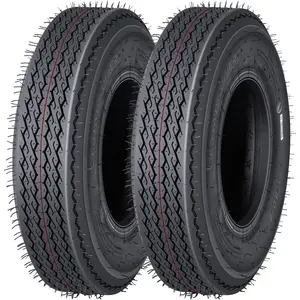 2 PACK Trailer Tires, 4.8-8 4.8x8 480-8 4.80-8 Trailer Tires, Load Range C, 6PR