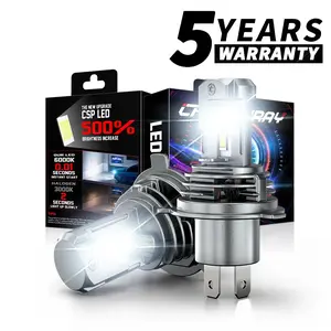 9003 H4 LED Headlight Bulbs Kit 10000W 1000000LM Hi/Lo Beam Super Bright White High Lumens Versatile Use
