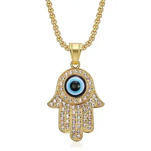 Turkish Evil Eye Hand of Fatima necklaces