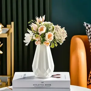 Geometrical Plastic Flower Vase