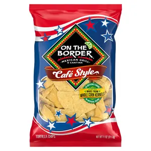 On The Border Tortilla Chips Café Style