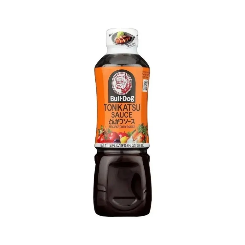 Bulldog Tonkatsu Sauce - 500ml, Versatile Dip with Rich Flavor for Cooking & Dining