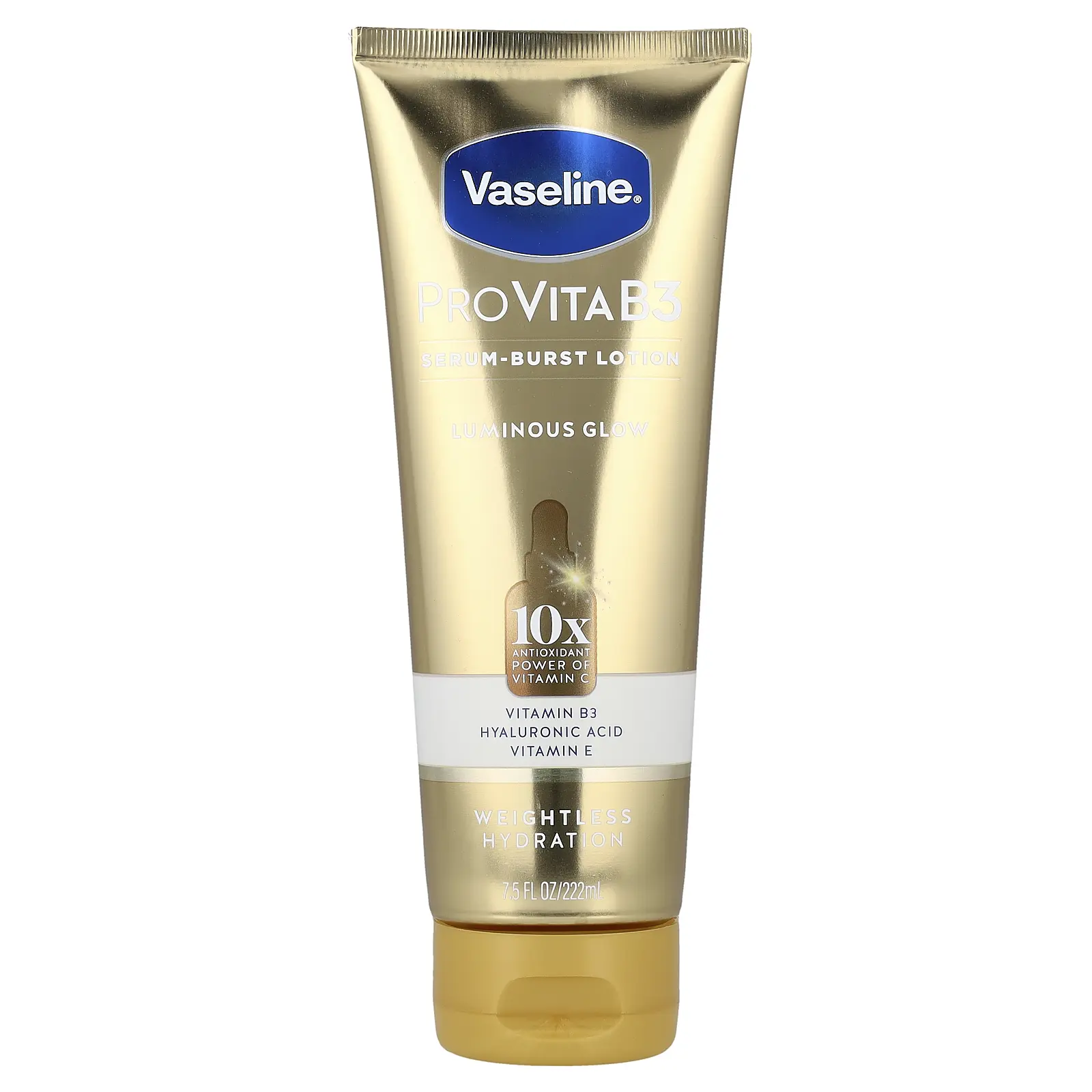 Vaseline ProVita B3, Serum-Burst Lotion, Luminous Glow, 7.5 fl oz (222 ml) Vaseline ProVita B3, Serum-Burst Lotion, Luminous Glow, 7.5 fl oz (222 ml)
