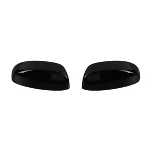 Rearview Mirror Half-Cover Shell Trim, Laser-Cut Scratch-Proof UV Resistant Auto Body Replacement Part for 2007-2013 Chevy Suburban, Avalanche, Silverado & GMC Yukon, Tahoe, DIY Install Car Accessory Vehicle Truck