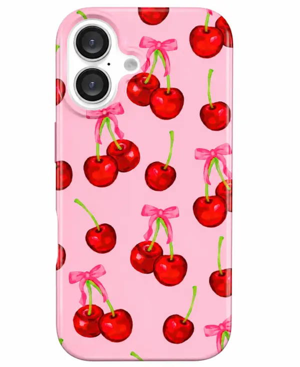 Velvet Caviar Sweet Cherry iPhone Cas