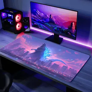 Godzilla Desk Mat Pastel Mouse Pad Dragon Tokyo Large Kaiju Mouse Pad Gaming Gift Merch
