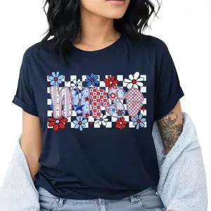 Patriotic Nurse USA T-Shirt, Nurse Life Shirt, America Nurse Shirt, Nursing Hoodie, Red White 250 Tee, 4th of July Gift, Independence Day Gift For Her